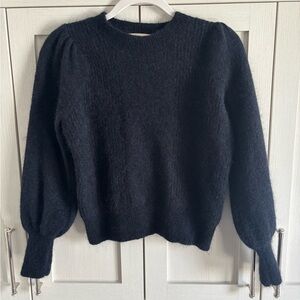 Sezane Black Sweater